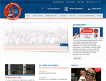 Tablet Screenshot of agostiniano.com.br
